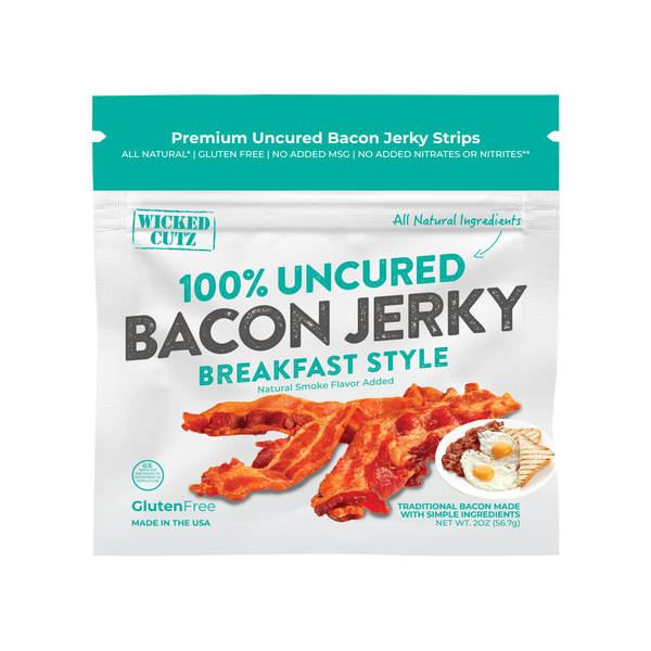 Breakfast Style Bacon Jerky