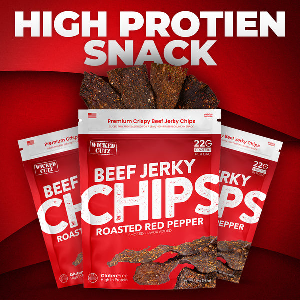 Roasted Red Pepper Jerky Chip