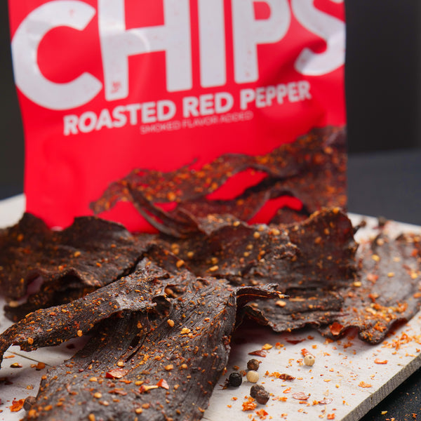 Roasted Red Pepper Jerky Chip