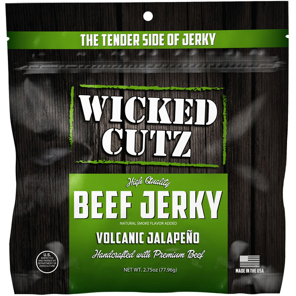 Volcanic Jalapeño Beef Jerky