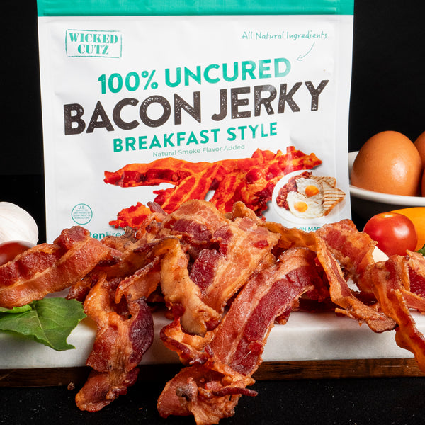 Breakfast Style Bacon Jerky