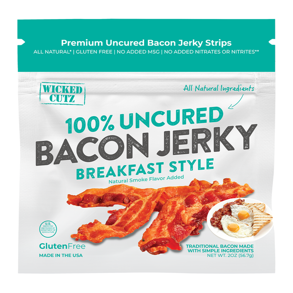 Breakfast Style Bacon Jerky