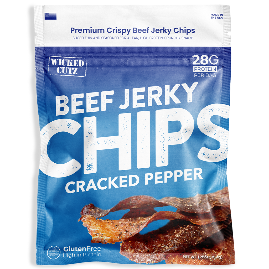 Cracked Pepper Jerky Chip