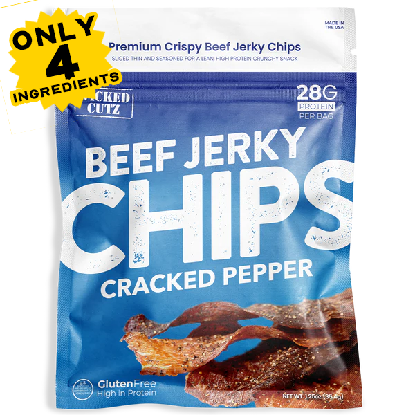 Cracked Pepper Jerky Chip Cracked Pepper Jerky Chip