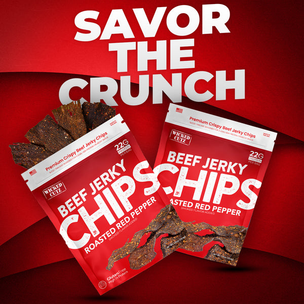 Roasted Red Pepper Jerky Chip