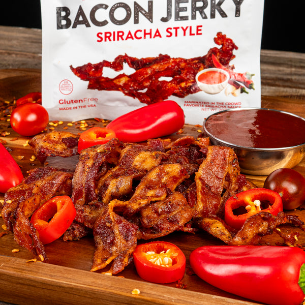 Sriracha Bacon Jerky