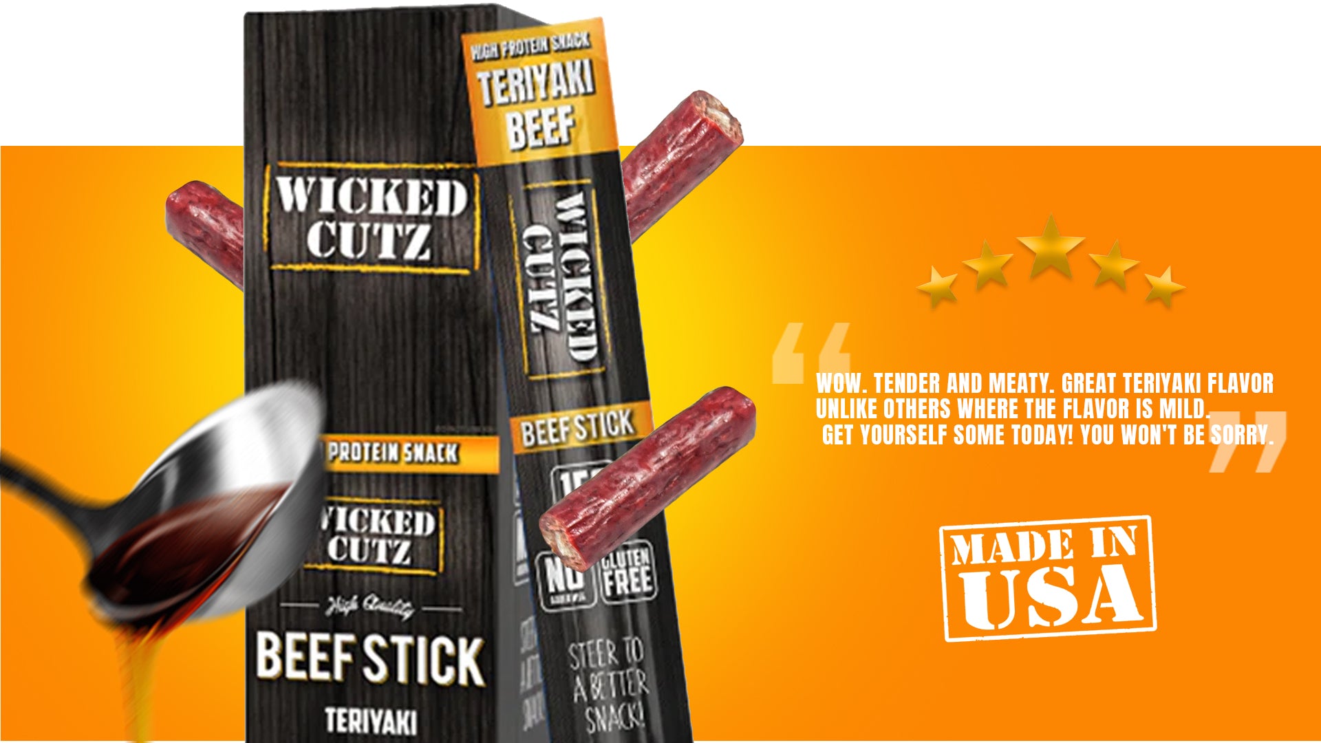 Teriyaki Beef Stick