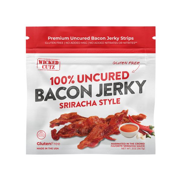 Sriracha Bacon Jerky