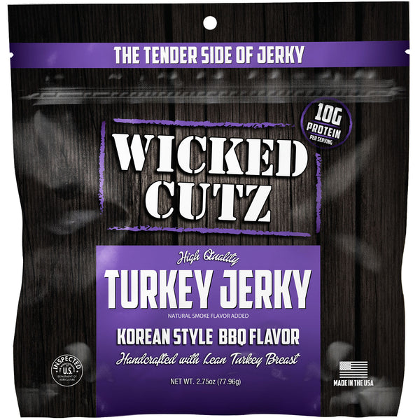 Korean Style BBQ Turkey Jerky