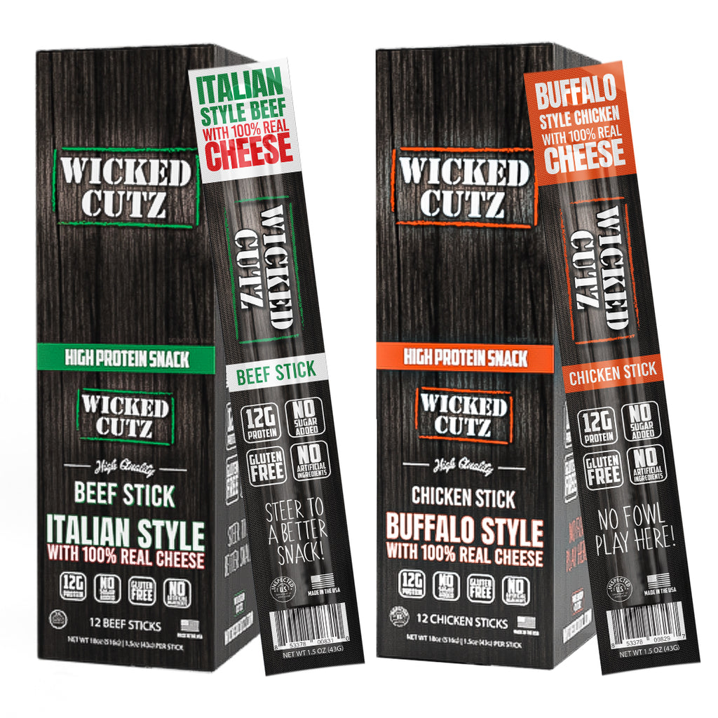 Meat and Cheese Sticks Pack