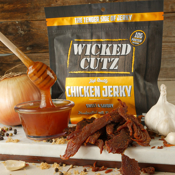 Sweet and Savory Chicken Jerky